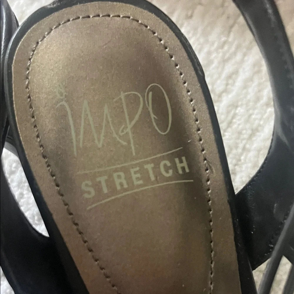 Impo Black Strappy Heels - Picture 12 of 12